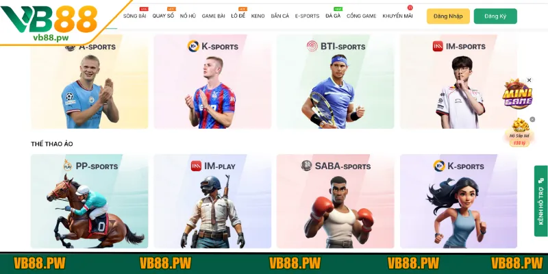Cách chơi thể thao K Sport VB88 có điểm gì đặc trưng?