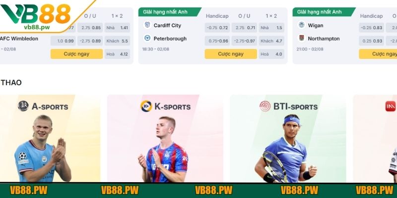 Top game nhất định phải thử tại VB88